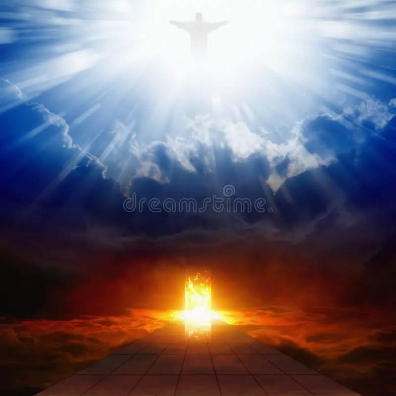 The concept of heaven and hell