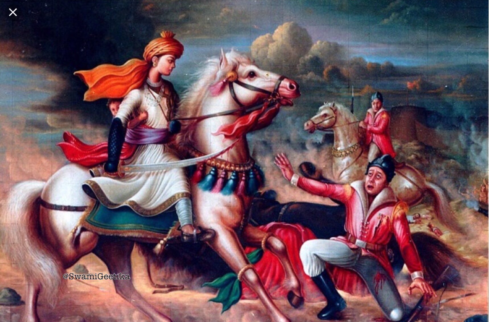 My heroes: Queen Lakhsmi Bai of Jhansi