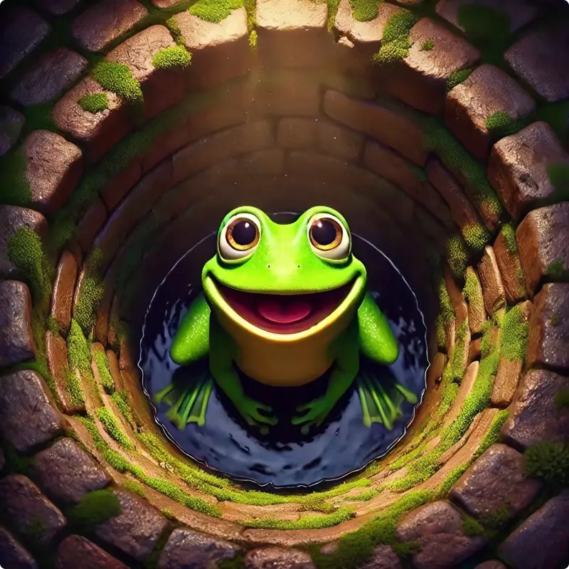 Frog in the well