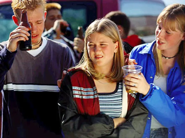 Peer pressure and alcohol