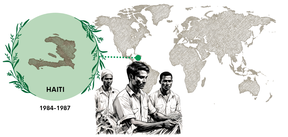 Chapter Twelve:  Haiti, amongst a people about to revolt 