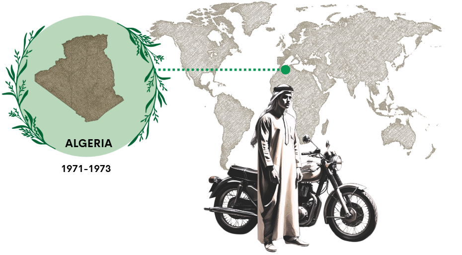 Chapter Six: Algeria, riding winds of freedom
