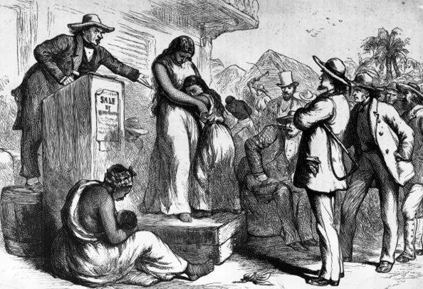 An ancient scourge called
slavery