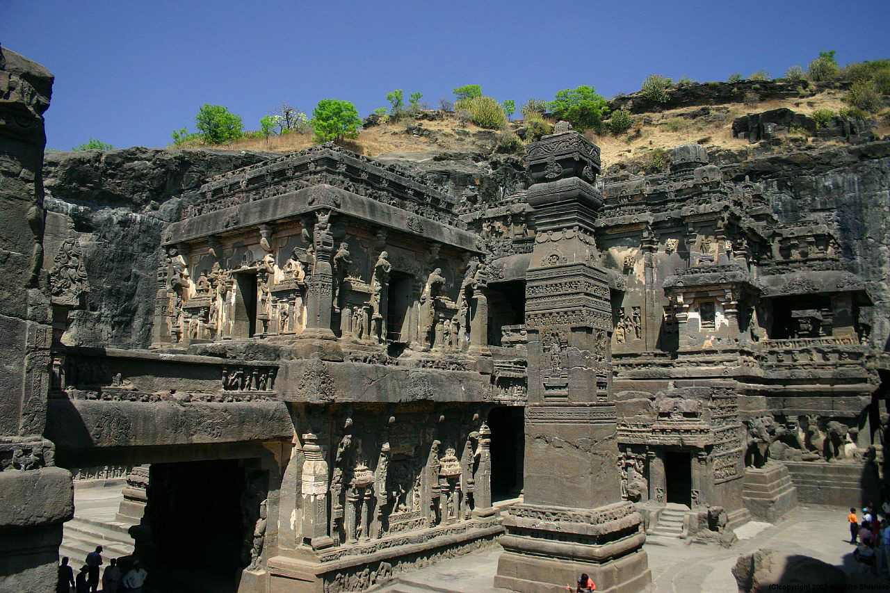 Ellora is a World heritage site